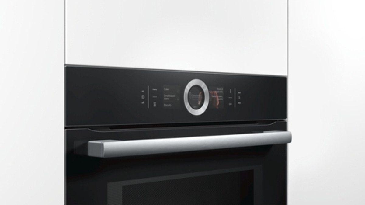 Bosch Serie 8 CMG676BB1 compacte oven met magnetron