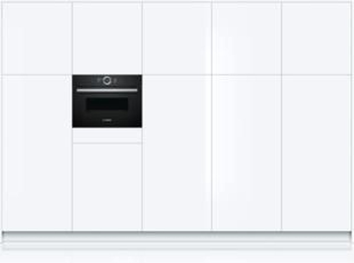 Bosch Serie 8 CMG676BB1 compacte oven met magnetron