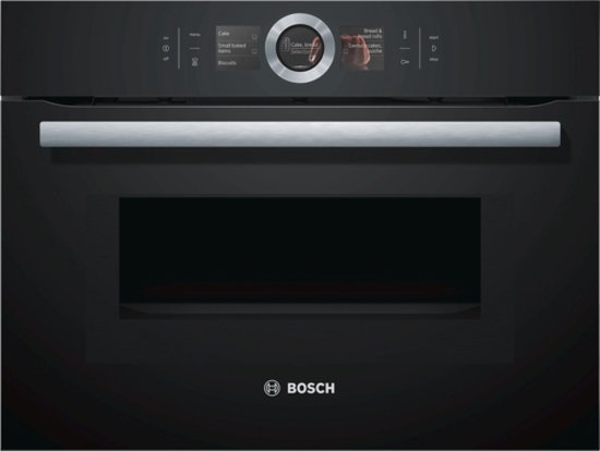 Bosch Serie 8 CMG676BB1 compacte oven met magnetron