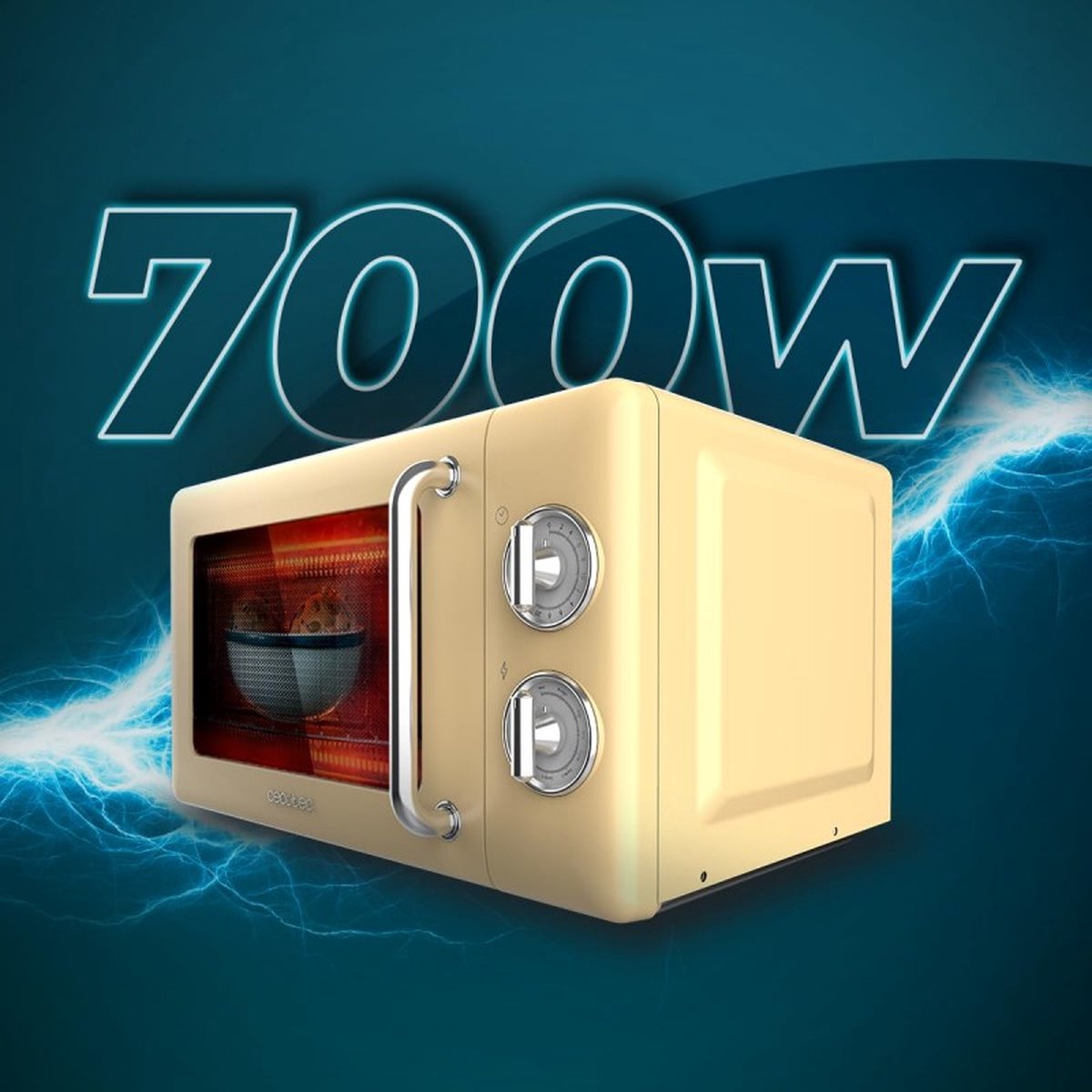 Cecotec Proclean 3110 Retro Magnetron Goud 20L
