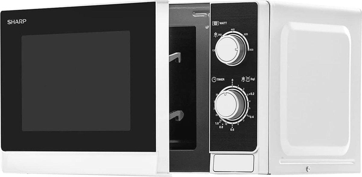 Combi Magnetron 20L 800W Zwart/Wit