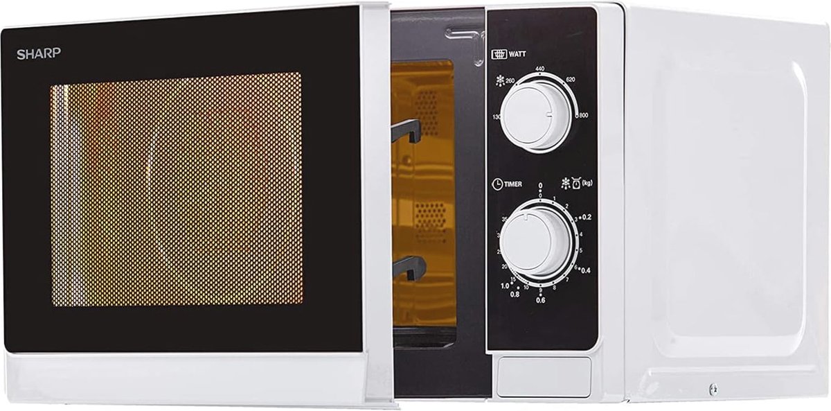 Combi Magnetron 20L 800W Zwart/Wit