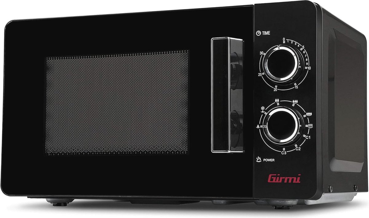 De Combi-magnetron 20L met grill zwart in één oogopslag