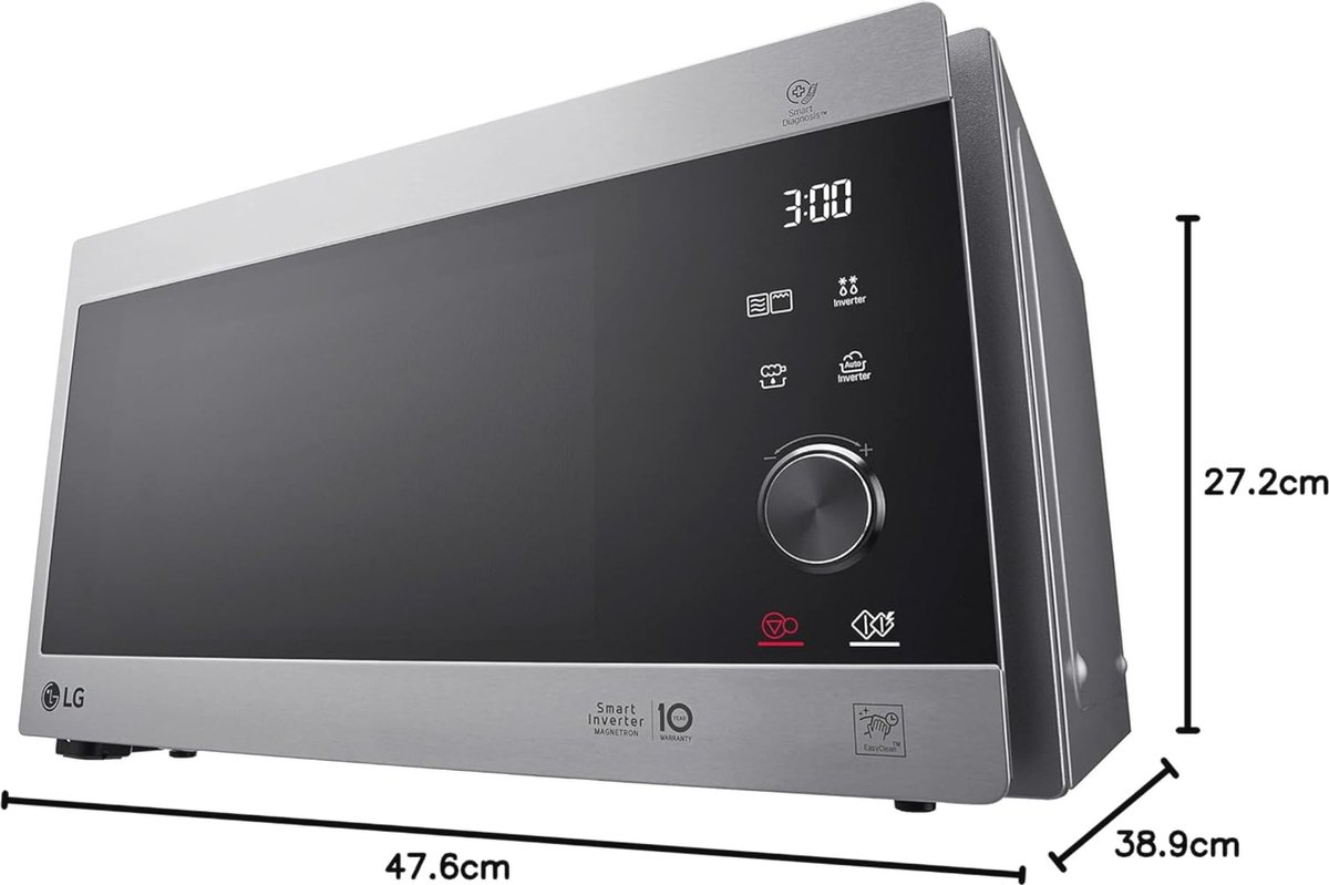 Combi-magnetron 25L Smart Inverter Roestvrij Staal