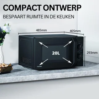 Combi Magnetron 800W Vrijstaand en Inbouw