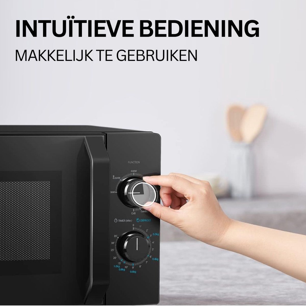 Combi Magnetron 800W Vrijstaand en Inbouw