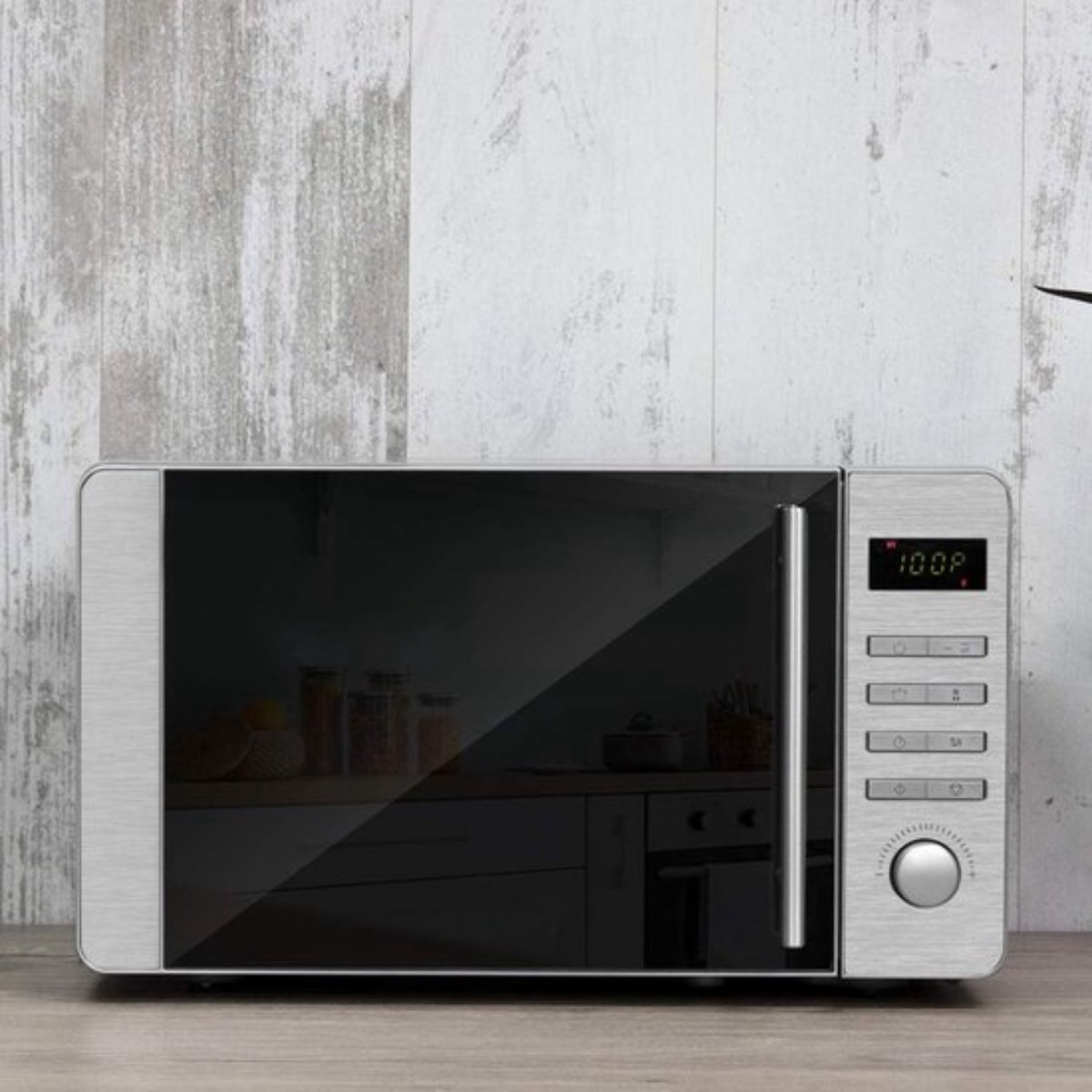 Combi Magnetron Vrijstaand 800W Zwart