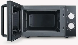 Combi magnetron vrijstaand 800W zwart RVS