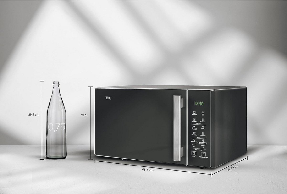 Combi Magnetron Vrijstaand Heteluchtoven
