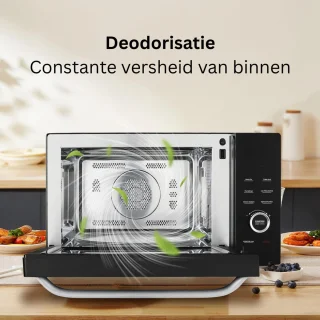 Combi Magnetron Vrijstaand Met Heteluchtoven