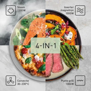 Combi-stoomoven 31 L