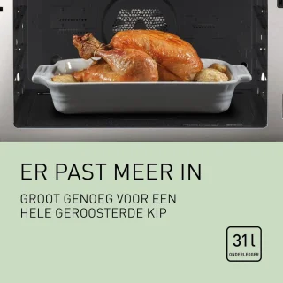 Combi-stoomoven 31 L