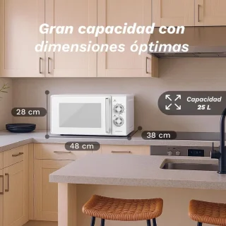 Wat vinden we goed aan de Combimagnetron 25 L Wit