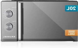Combimagnetron oven met spiegelfront 20 liter zwart