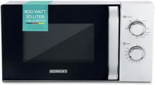 Compacte grillmagnetron zilver
