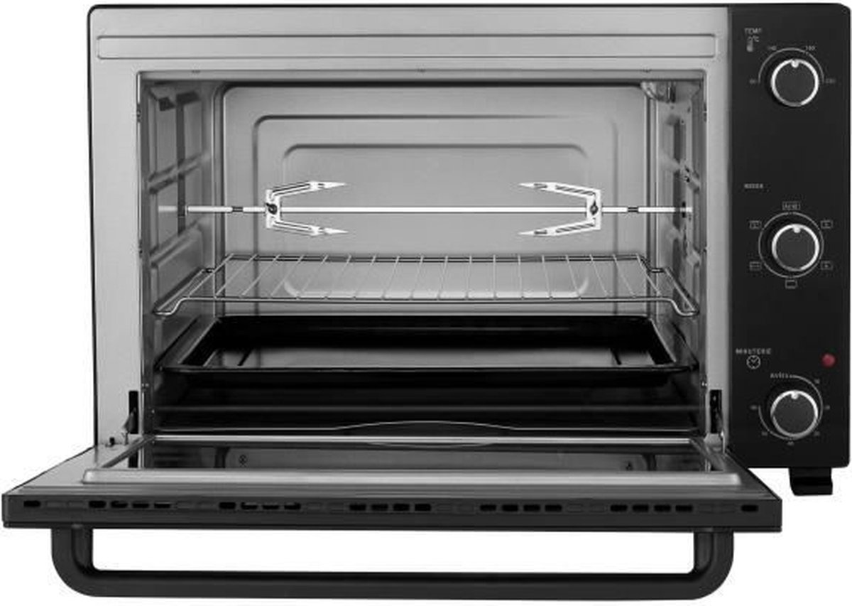 Wat vinden we goed aan de Continetal Edison CEMF60B3 elektrische mini-oven zwart