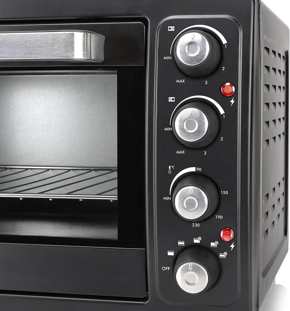 Convectieoven 38L met 2 kookplaten 3100W