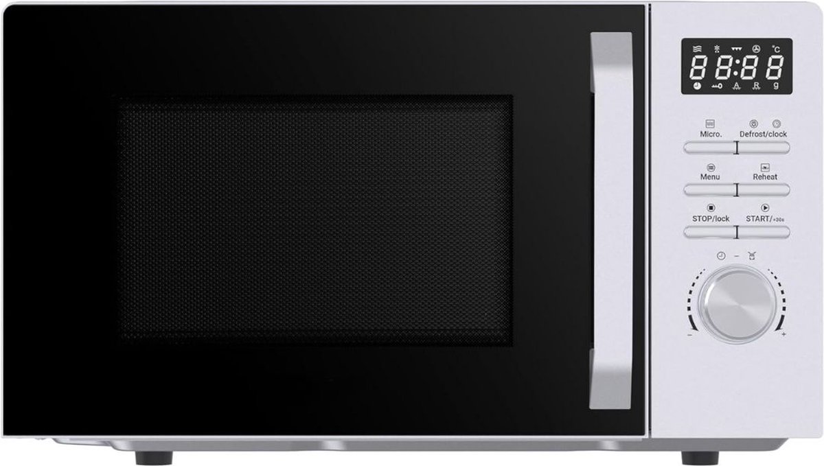 De DailySupplies Combi Magnetron 700W Zwart/Wit Vrijstaand in één oogopslag