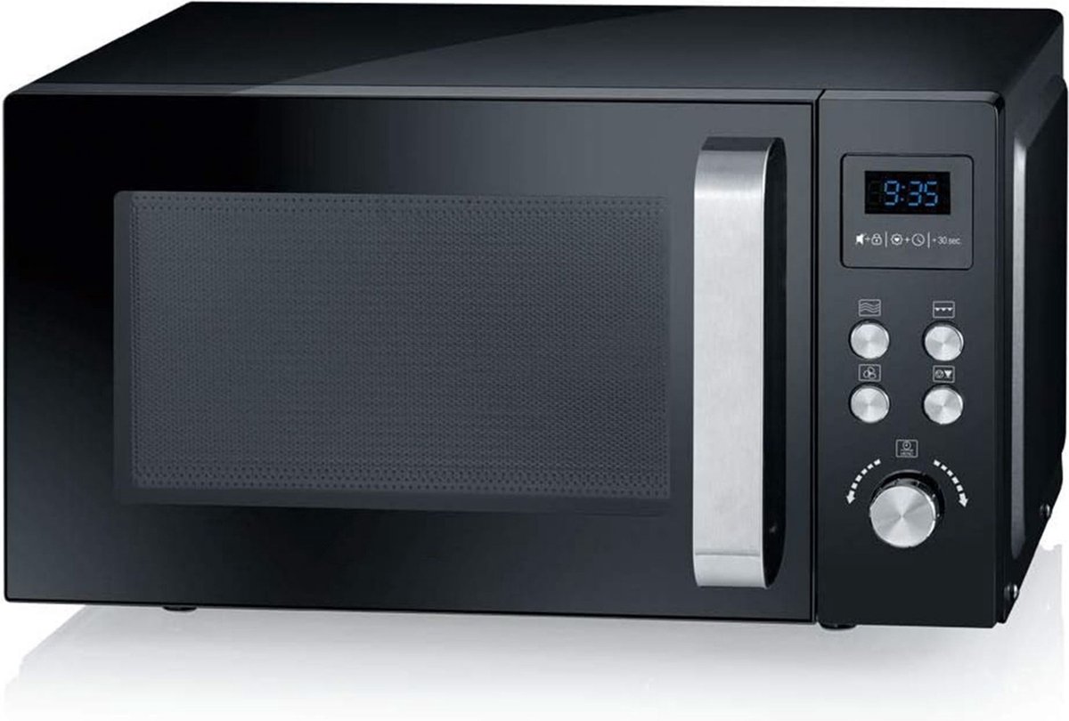 De DailySupplies Combi Magnetron 900W Zwart Vrijstaand in één oogopslag