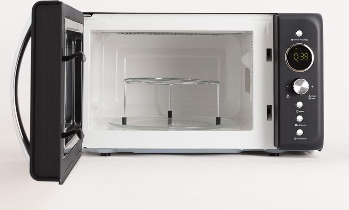 DailySupplies Combi Magnetron 900W Zwart Vrijstaand