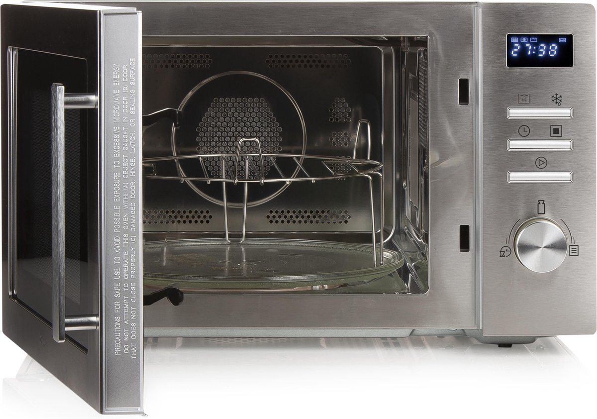 DOMO DO2334CG Combi-Magnetron Zilver