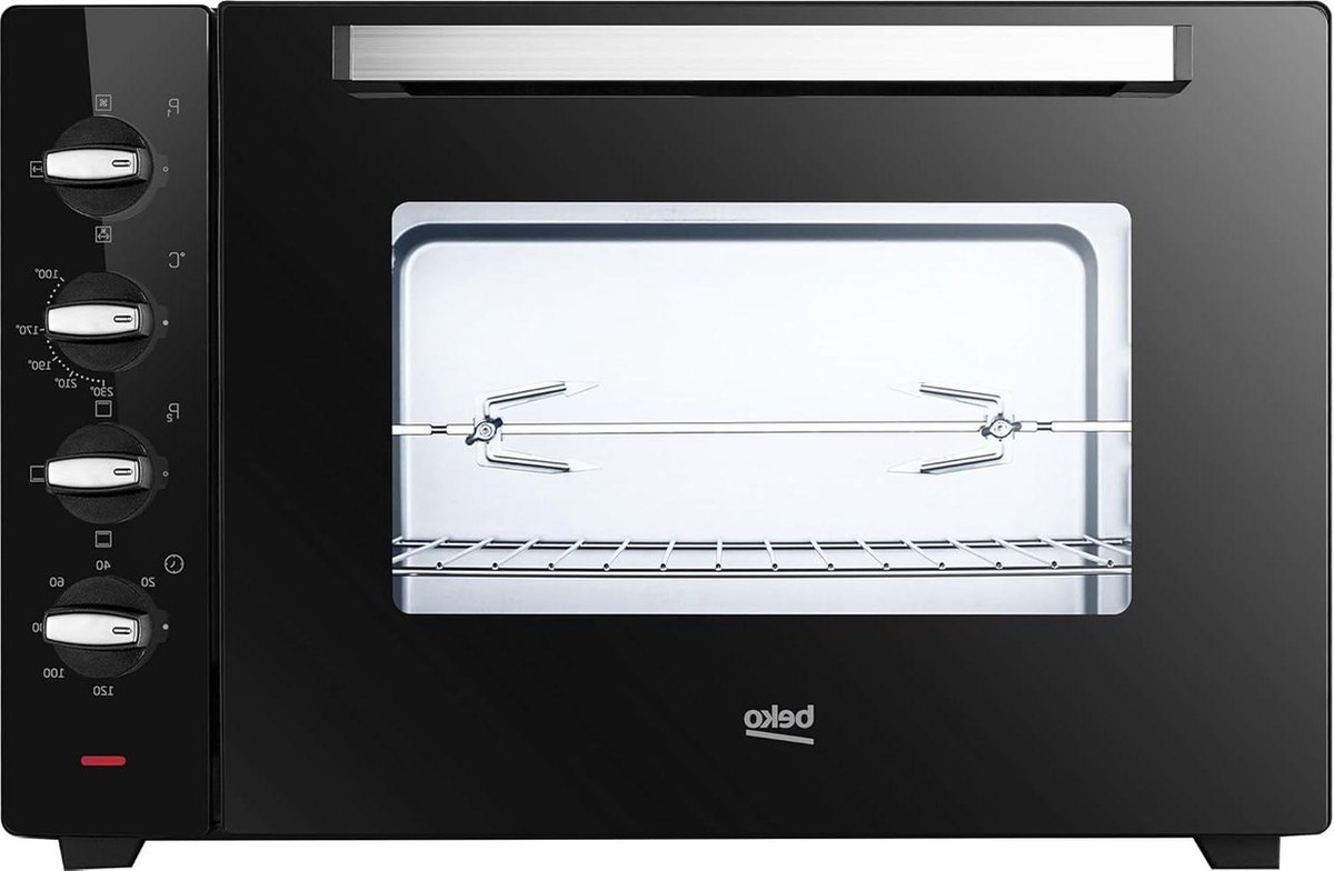 Elektrisch Fornuis Zwart 60L 2000W