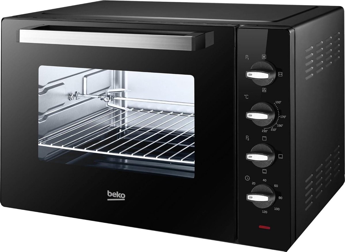 Elektrisch Fornuis Zwart 60L 2000W