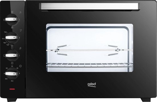 Elektrisch Fornuis Zwart 60L 2000W