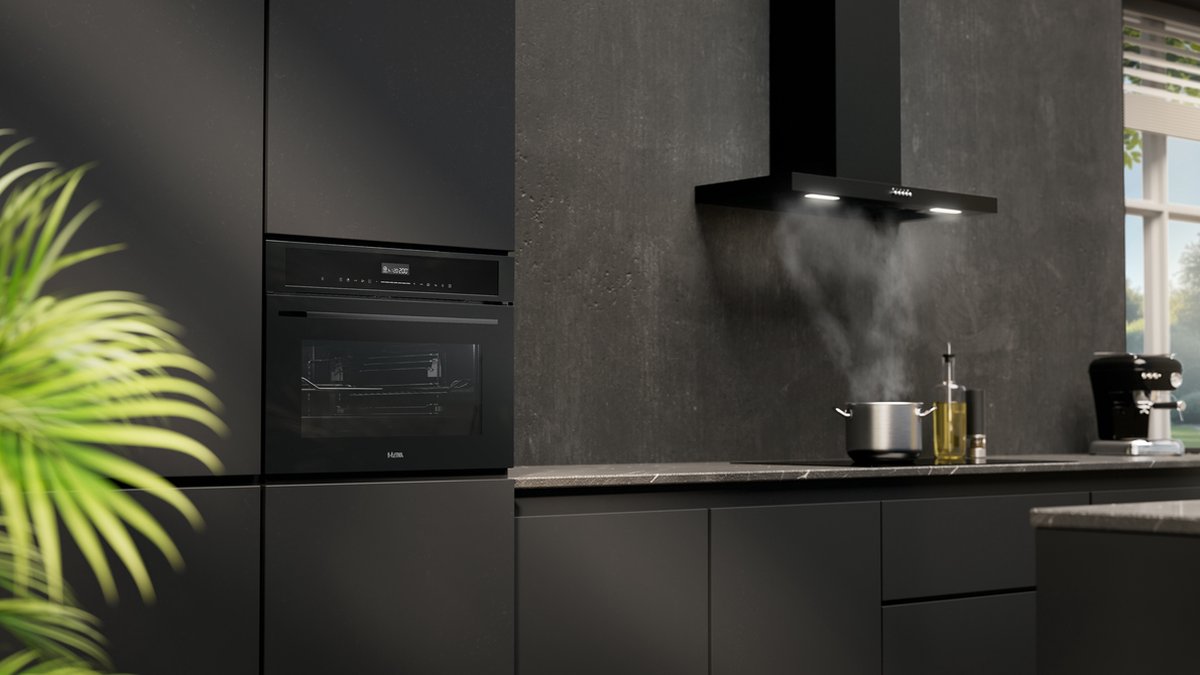 ETNA CM250MZ Combi Magnetron 45 cm Matzwart