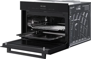 ETNA CM250ZT Combi Magnetron 45 cm Zwart Glas