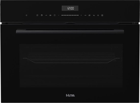ETNA CM250ZT: Compacte krachtpatser met stijlvol zwart glas