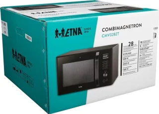 ETNA CMV328ZT Combi-magnetron 28L Zwart