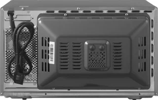 ETNA CMV334RVS Combi Magnetron Vrijstaand 34L Zwart