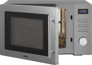 ETNA CMV334RVS Combi Magnetron Vrijstaand 34L Zwart