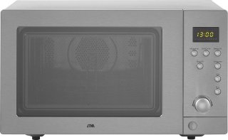 ETNA ECM243RVS combi-magnetron 25L vrijstaand RVS