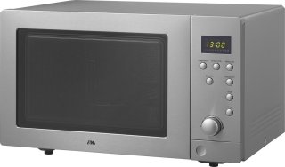 ETNA ECM243RVS combi-magnetron 25L vrijstaand RVS