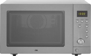 ETNA ECM243RVS combi-magnetron 25L vrijstaand RVS