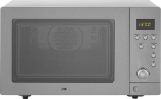 ETNA ECM243RVS combi-magnetron 25L vrijstaand RVS