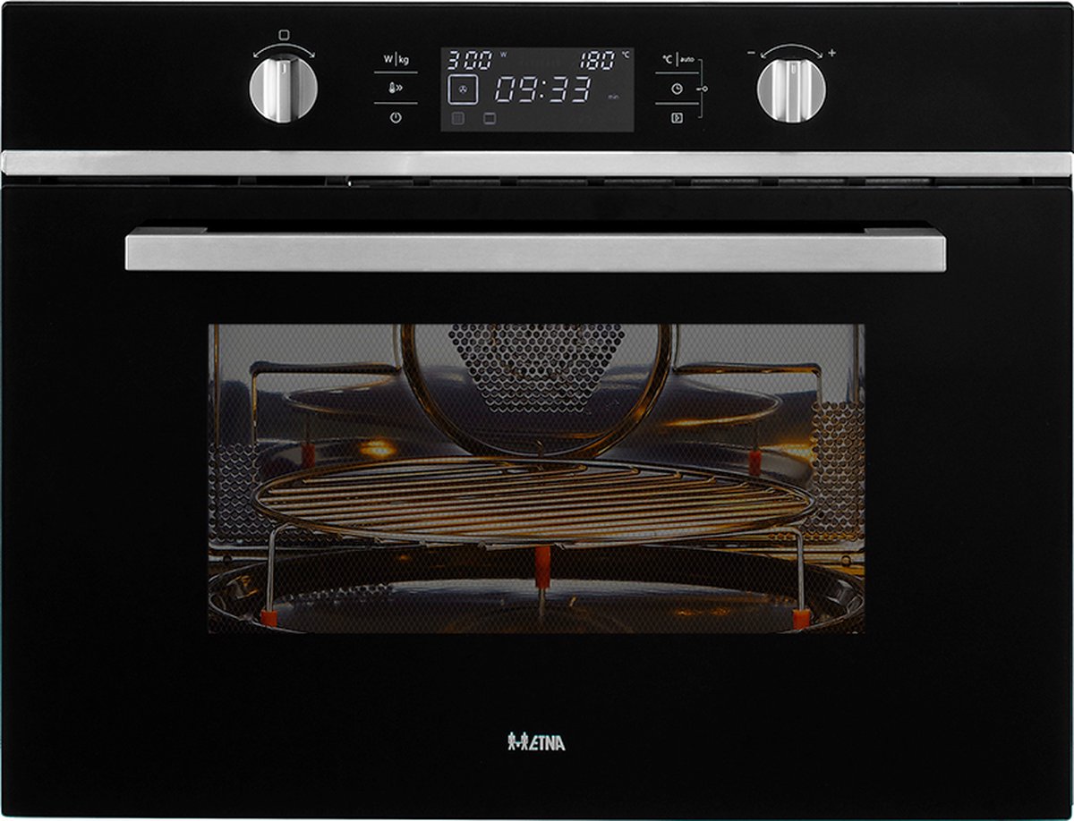 ETNA Inbouw Combi-Magnetron 44L RVS