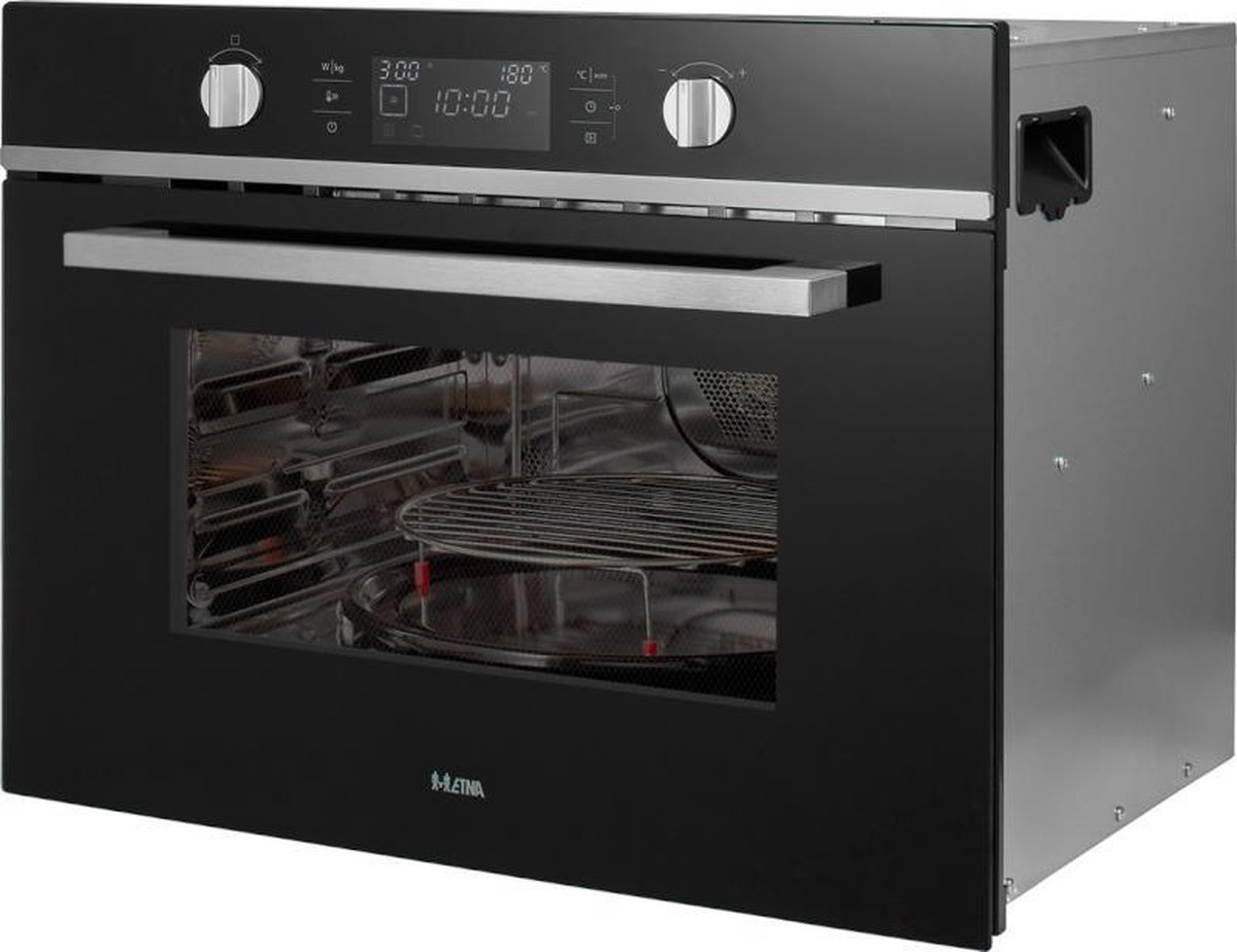 ETNA Inbouw Combi-Magnetron 44L RVS