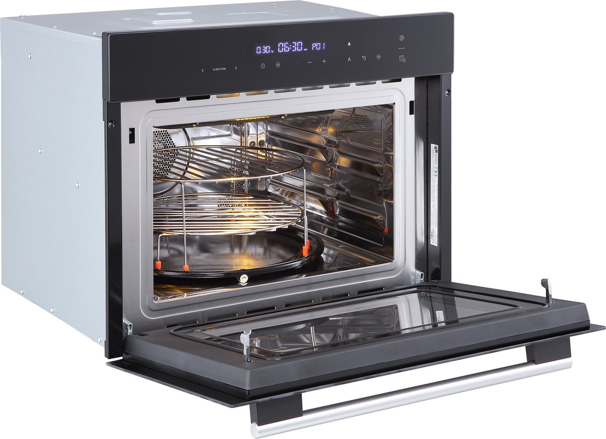 Everglades EVBI7451 Inbouw Combi-Magnetron Zwart