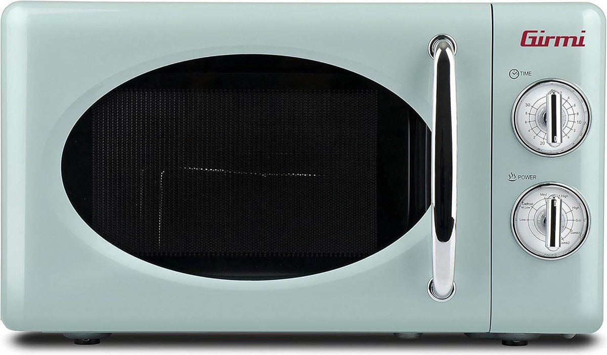 FM21 Vintage Design Magnetronoven Groen 20L