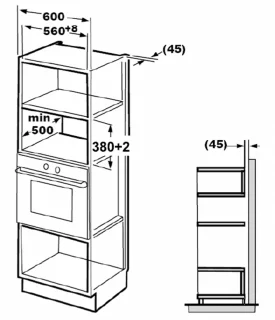 Wat vinden we goed aan de Heinner Inbouwmagnetron 25L Zwart/Zilver