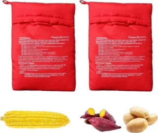 Perfecte aardappelen in de magnetron: eenvoudig, snel en herbruikbaar