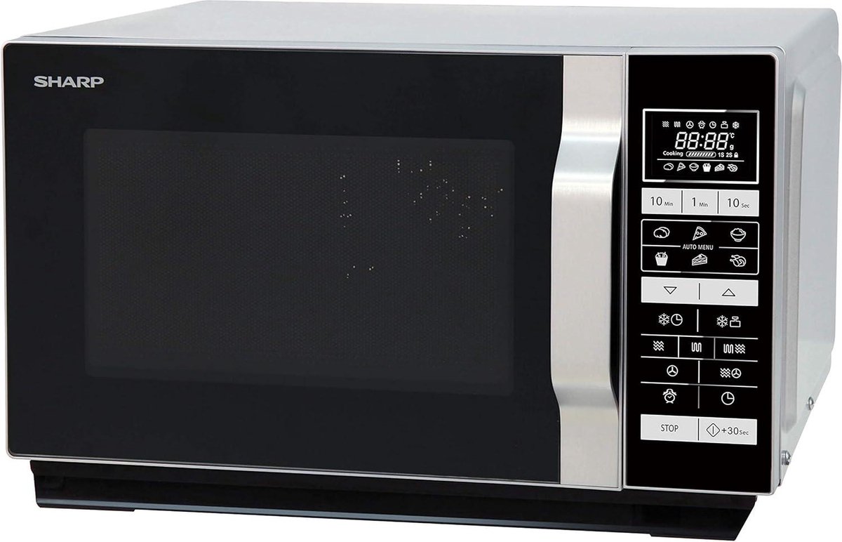 Home Appliances R860S combi-magnetron 25L zilver