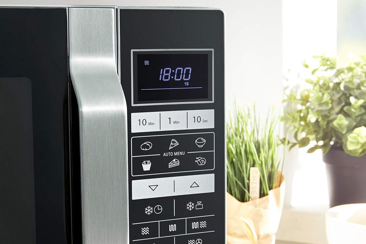 Home Appliances R860S combi-magnetron 25L zilver