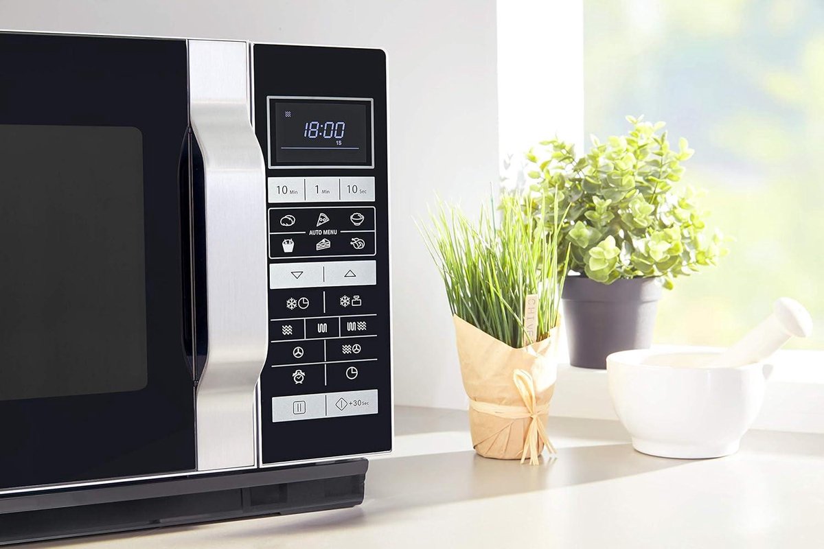 Home Appliances R860S combi-magnetron 25L zilver