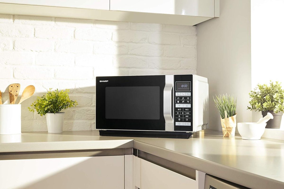 Home Appliances R860S combi-magnetron 25L zilver