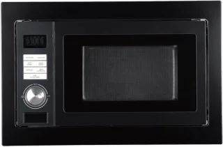 Inbouw combi magnetron met grill, 25 liter, zwart