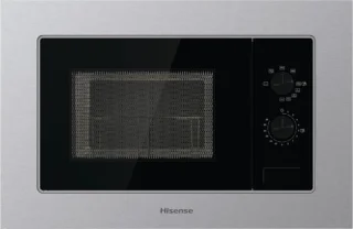 Inbouw magnetron zwart rvs
